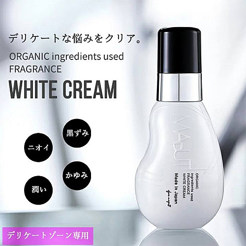 MAPUTI Organic Fragrances White Cream 100ml 